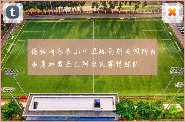 德转消息泰山中卫路易斯洛佩斯自由身加盟西乙阿尔瓦赛特球队